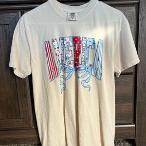 Comfort Colors Patriotic Cream T-Shirt